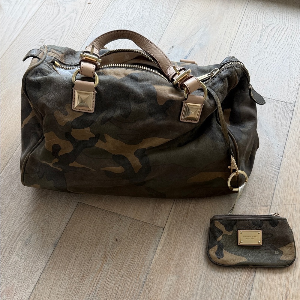 MICHAEL Michael Kors Camouflage Duffel Bag